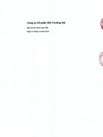 Báo cáo tài chính hợp nhất năm 2015 (đã kiểm toán) - Công ty cổ phần Ô tô Trường Hải