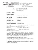 Báo cáo thường niên năm 2014 - Công ty Cổ phần Sông Đà 5