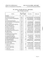 Báo cáo tài chính hợp nhất quý 3 năm 2014 - Công ty Cổ phần Sông Đà 10
