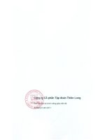Báo cáo tài chính công ty mẹ quý 2 năm 2011 (đã soát xét) - Công ty Cổ phần Tập đoàn Thiên Long