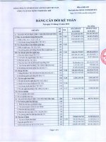 Báo cáo tài chính quý 4 năm 2010 - Công ty Cổ phần Xây dựng công nghiệp và dân dụng Dầu khí