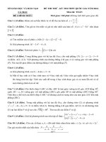 đề thi thử thpt quốc gia môn toán DE349 sở giáo dục   đào tạo cà mau 
