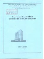 Báo cáo tài chính quý 4 năm 2011 - Công ty Cổ phần Xây lắp Đường ống Bể chứa Dầu khí
