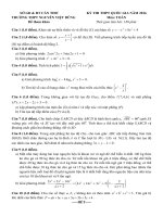 đề thi thử thpt quốc gia môn toán DE306 THPT nguyễn việt dũng, cần thơ 