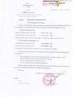 Báo cáo tài chính công ty mẹ quý 3 năm 2014 - Công ty Cổ phần Tập đoàn Đầu tư Thăng Long