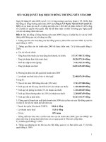 Nghị quyết đại hội cổ đông ngày 08-05-2009 - Công ty Cổ phần Đại lý Vận tải SAFI