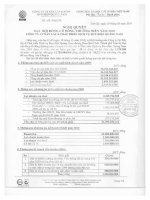 Nghị quyết đại hội cổ đông ngày 18-3-2010 - CTCP Đầu tư Xây dựng và Phát triển Hạ tầng Viễn thông