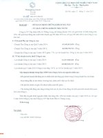 Báo cáo tài chính công ty mẹ quý 3 năm 2015 - Công ty Cổ phần Tập đoàn Đầu tư Thăng Long