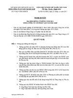 Nghị quyết Đại hội cổ đông thường niên năm 2011 - Tổng công ty Cổ phần Vận tải Dầu khí