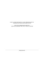 Báo cáo tài chính năm 2010 (đã kiểm toán) - Công ty Cổ phần Môi trường và Công trình Đô thị Sơn Tây