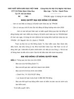 Nghị quyết đại hội cổ đông ngày 15-04-2009 - Công ty cổ phần Sách Giáo dục tại T.P Hồ Chí Minh