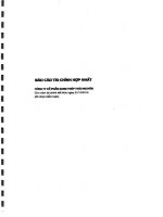 Báo cáo tài chính hợp nhất năm 2015 (đã kiểm toán) - Công ty cổ phần Gang thép Thái Nguyên