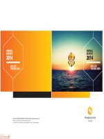 Báo cáo thường niên năm 2014 - Công ty Cổ phần Tập đoàn Đầu tư Thăng Long
