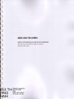 Báo cáo tài chính năm 2014 (đã kiểm toán) - Công ty cổ phần Dịch vụ Vận tải và Thương mại