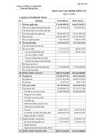 Báo cáo tài chính quý 4 năm 2009 - Công ty Cổ phần Đầu tư và Phát triển giáo dục Phương Nam