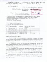 Báo cáo tình hình quản trị công ty - Tổng công ty Xây dựng Thủy lợi 4 - CTCP