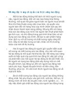 Những đặc trưng chủ yếu của thị trường lao động