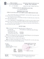 Nghị quyết Hội đồng Quản trị - CTCP Đầu tư Xây dựng và Phát triển Hạ tầng Viễn thông