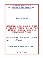 Nghiên cứu khả năng sử dụng cốt liệu xỉ thép để sản xuất bê tông nhựa nóng ở khu vực phía nam Việt Nam (TT)