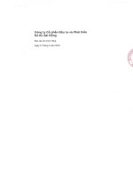 Báo cáo tài chính công ty mẹ quý 1 năm 2016 - Công ty cổ phần Đầu tư và Phát triển Đô thị Sài Đồng