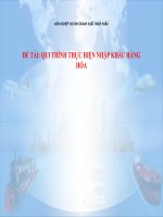 Qui trình nhập khẩu hàng hóa bằng đường biển tại công ty ohta