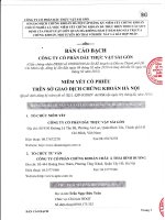 Bản cáo bạch năm 2015 - Công ty cổ phần Dầu thực vật Sài Gòn