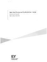 Báo cáo tài chính hợp nhất năm 2015 (đã kiểm toán) - Ngân hàng Thương mại cổ phần Sài Gòn - Hà Nội