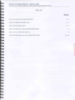 Báo cáo tài chính công ty mẹ quý 1 năm 2016 - Công ty cổ phần Sông Đà - Thăng Long