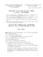 Nghị quyết Đại hội cổ đông bất thường ngày 23-12-2010 - Công ty Cổ phần Tập đoàn Thái Hòa Việt Nam