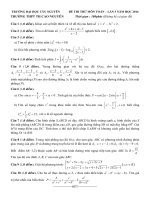 đề thi thử thpt quốc gia môn toán DE344 THPT thực hành cao nguyên (l3) 