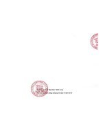 Báo cáo tài chính công ty mẹ quý 3 năm 2012 - Công ty Cổ phần Tập đoàn Thiên Long