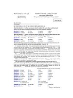 mon tieng anh cho dai hoc cao dang