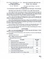 Nghị quyết Hội đồng Quản trị - Công ty cổ phần Gang thép Thái Nguyên