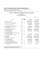 Báo cáo tài chính hợp nhất quý 3 năm 2013 - Công ty Cổ phần Kinh doanh và Phát triển Bình Dương