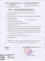 Báo cáo tài chính năm 2015 (đã kiểm toán) - Công ty cổ phần Dịch vụ Vận tải và Thương mại