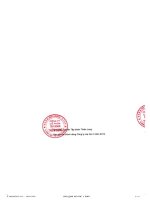 Báo cáo tài chính công ty mẹ quý 2 năm 2012 - Công ty Cổ phần Tập đoàn Thiên Long