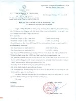Báo cáo tài chính công ty mẹ quý 4 năm 2015 - Công ty Cổ phần Tập đoàn Đầu tư Thăng Long