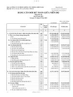 Báo cáo tài chính công ty mẹ quý 4 năm 2010 - Công ty Cổ phần Giống cây trồng Miền Nam