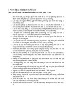 Trắc nghiệm môn Chiến lược phát triển kinh tế