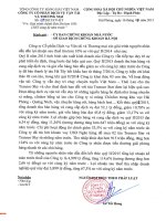 Báo cáo tài chính quý 2 năm 2015 - Công ty cổ phần Dịch vụ Vận tải và Thương mại