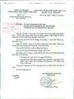 Nghị quyết Hội đồng Quản trị - Công ty Cổ phần Lương thực Thực phẩm Vĩnh Long