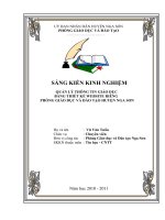 SKKN Thiết kế  Webside  riêng để quản lý thông tin PGD  ĐT Nga Sơn  Thanh Hóa 2016