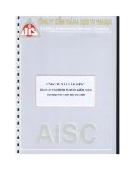 Báo cáo tài chính năm 2005 (đã kiểm toán) - Tổng công ty Cổ phần Xây dựng điện Việt Nam