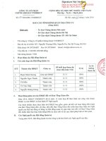 Báo cáo tình hình quản trị công ty - Công ty cổ phần Chứng khoán VNDIRECT