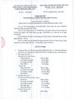 Nghị quyết Đại hội cổ đông thường niên năm 2012 - Tổng Công ty Dung dịch khoan và Hóa phẩm Dầu khí-CTCP