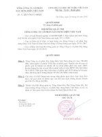 Nghị quyết Hội đồng Quản trị ngày 26-10-2010 - Tổng công ty Cổ phần Xây dựng điện Việt Nam