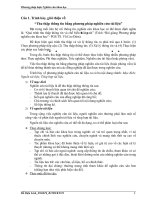 Tiểu luận 8 điểm môn Phương pháp luận Nghiên cứu khoa học, TS. Đặng Thế Ngọc