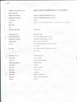 Báo cáo tài chính quý 4 năm 2012 - Công ty Cổ phần Chứng khoán Việt Tín