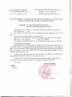 Nghị quyết Hội đồng Quản trị - Tổng công ty Cổ phần Xây dựng điện Việt Nam