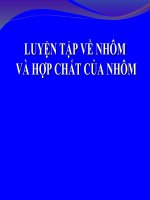Câu hỏi trắc nghiệm ôn tập chương kim loại kiềm, kiềm thổ, nhôm lớp 12 ppt